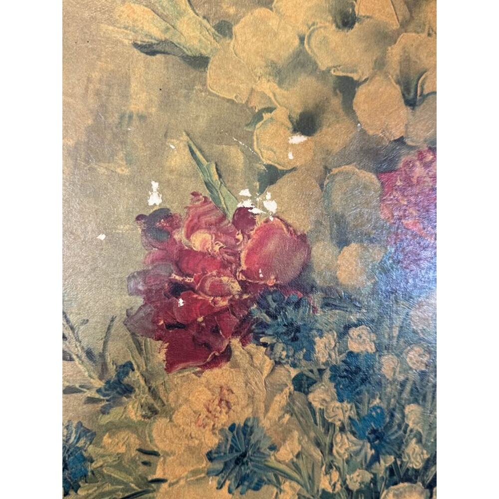 Ann Cochran Summer Splendor 1944 Oil Painting Floral Still Life Framed TV Prop - Picture 7 of 10